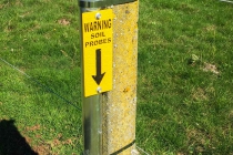 Mounting to a concrete post