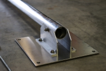 Tilt-Over Mast Base